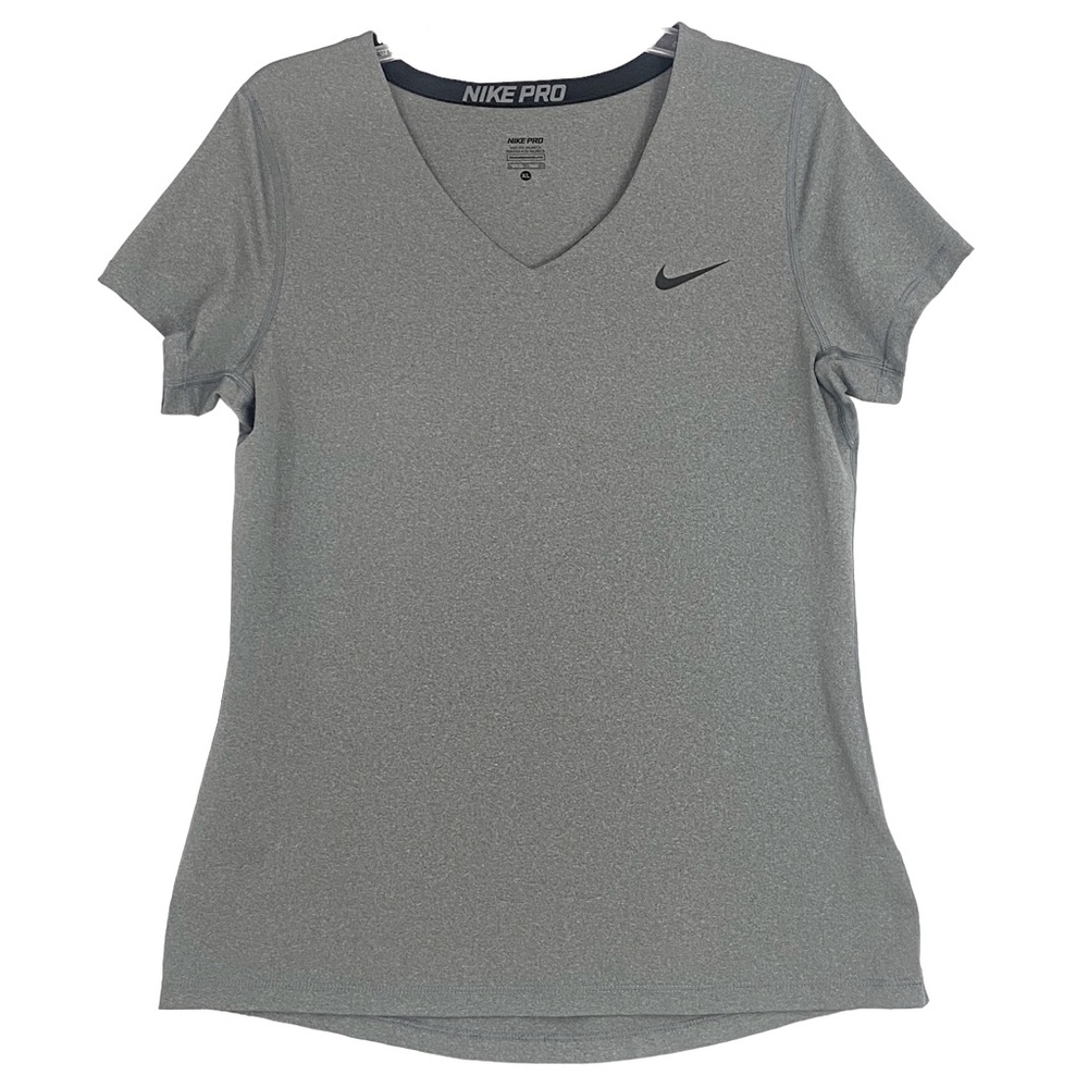 Nike Dri Fit Gray Tee; XL